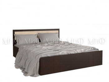 Кровать с подъемным механизмом 1,6 Фиеста (Венге/Дуб беленый) в Мичуринском - michurinskij.mebel54.com | фото