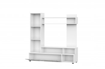 Мебель для гостиной "МГС 9" Белый / Цемент светлый в Мичуринском - michurinskij.mebel54.com | фото