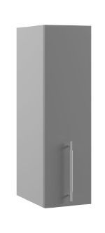 Ройс П 200 Шкаф верхний (Графит софт/корпус Серый) в Мичуринском - michurinskij.mebel54.com | фото