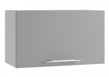 Ройс ПГ 600 Шкаф верхний горизонтальный (Графит софт/корпус Серый) в Мичуринском - michurinskij.mebel54.com | фото