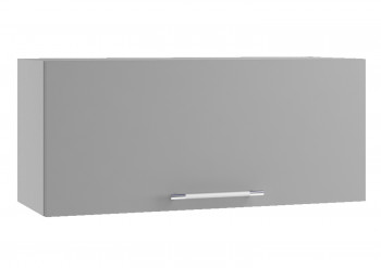 Ройс ПГ 800 Шкаф верхний горизонтальный (Графит софт/корпус Серый) в Мичуринском - michurinskij.mebel54.com | фото