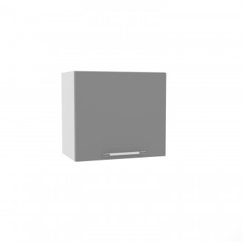 Ройс ВПГ 500 Шкаф верхний горизонтальный высокий (Графит софт/корпус Серый) в Мичуринском - michurinskij.mebel54.com | фото