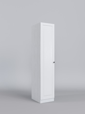 Шкаф угловой (левая секция) Классика (Белый/корпус Выбеленное дерево) в Мичуринском - michurinskij.mebel54.com | фото